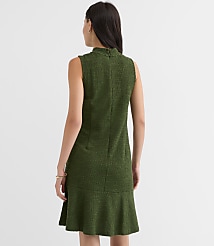 Jacquard Mini Flounce Dress carousel Product Image 3