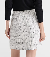 Petite Tweed Mini Patch Pocket Skirt carousel Product Image 2