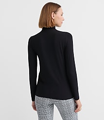 Modal Turtleneck Top carousel Product Image 2