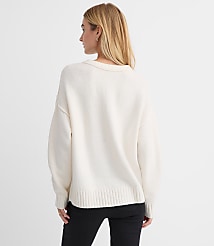 Elliptical Hem Sweater carousel Product Image 3
