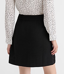 Front Pleated Mini Skirt carousel Product Image 3