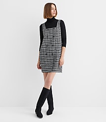 Petite Tweed Double Breasted Mini Pocket Dress carousel Product Image 4