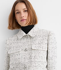 Tweed Patch Pocket Jacket carousel Product Image 1
