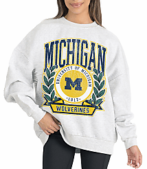 Gameday Couture Michigan Wolverines Heritage Fleece Crew Neck Pullover carousel Product Image 1