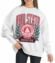 Gameday Couture Ohio State Buckeyes Heritage Fleece Crew Neck Pullover carousel Product Image 5