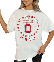Gameday Couture Ohio State Buckeyes On Point Oversized Crew Neck Tee carousel Product Image 1