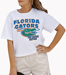 Gameday Couture Florida Gators Goals Crop Boxy Tee carousel Product Image 1