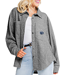 Gameday Couture Penn State Nittany Lions Switch It Up Button Down Shacket carousel Product Image 1