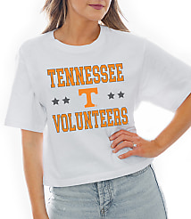 Gameday Couture Tennessee Volunteers To The Point Crop Boxy Tee carousel Product Image 1