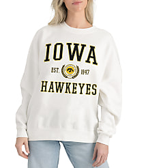 Gameday Couture Iowa Hawkeyes Timeless Triumph Fleece Crew Neck Pullover carousel Product Image 2
