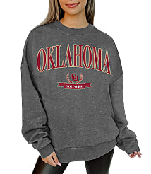 Gameday Couture Oklahoma Sooners Seal The Deal Fleece Crew Neck Pullover carousel Product Image 1