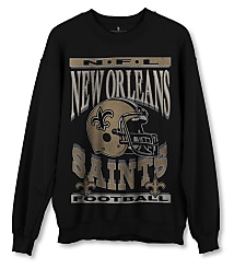 Junk Food New Orleans Saints Helmet Flea Market Crew carousel Product Image 1