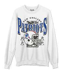 Junk Food New England Patriots Crew Fleece carousel Product Image 1