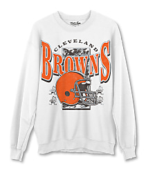 Junk Food Cleveland Browns Crew Fleece carousel Product Image 1