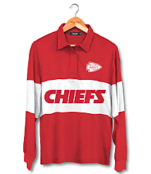 Junk Food Kansas City Chiefs Rugby Long Sleeve carousel Product Image 1