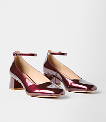 Ankle Strap Mary Jane Heels carousel Product Image 1