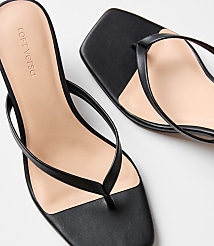 LOFT Versa Kitten Heel Thong Sandals carousel Product Image 2