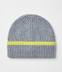 Ribbed Cashmere Beanie carousel Product Image 1
