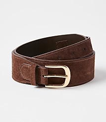 Suede Tapered Wide Waist Belt carousel Product Image 1
