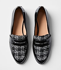 Tweed Penny Loafers carousel Product Image 2