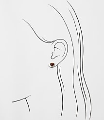 Heart Stud Earring Set carousel Product Image 2