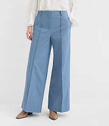 Pintucked Wide Leg Pants carousel Product Image 2