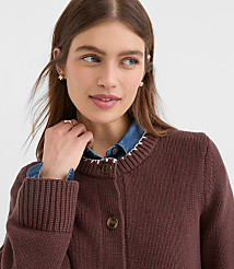 Tipped Waisted Patch Pocket Cardigan carousel Product Image 4