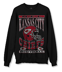 Junk Food Kansas City Chiefs Backfield Crew Fleece carousel Product Image 1