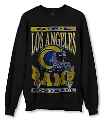 Junk Food Los Angeles Rams Backfield Crew Fleece carousel Product Image 1
