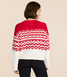 Petite Lou & Grey Colorblock Fair Isle Sweater carousel Product Image 3