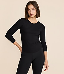 Lou & Grey Ribbed Shirttail Tee carousel Product Image 1
