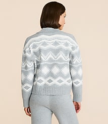 Lou & Grey Geo Polo Sweater carousel Product Image 3