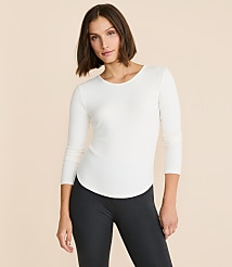 Lou & Grey Ribbed Shirttail Tee carousel Product Image 1