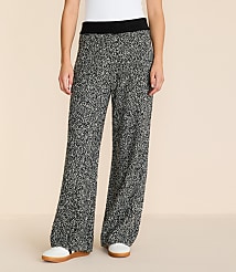 Lou & Grey Colorblock Wide Leg Sweater Pants carousel Product Image 2