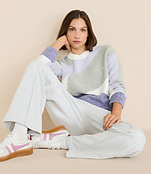 Lou & Grey Colorblock Cloudstitch Sweater carousel Product Image 1