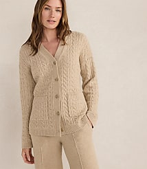 Haven Well Within Organic Cotton Blend Gradient Cable Cardigan carousel Product Image 1