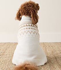 Haven Well Within Organic Cotton Blend Fairisle Dog Sweater carousel Product Image 2