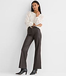 Petite Floral Applique Tie Back Blouse carousel Product Image 2