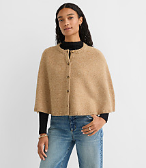 Button Cape Sweater carousel Product Image 3