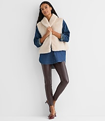 Faux Leather Leggings carousel Product Image 1
