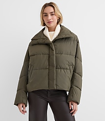 Cocoon Sleeve Puffer Jacket carousel Product Image 2