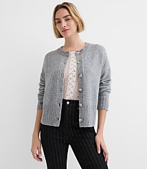 Ribtrim Cardigan carousel Product Image 1