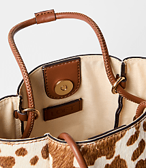 Spotted Haircalf Mini Tote Bag carousel Product Image 2