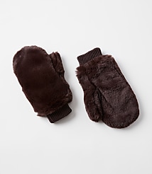 Faux Fur Mittens carousel Product Image 1