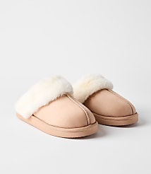 Faux Fur Lined Slippers carousel Product Image 1