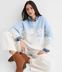Petite Mountain Ski Sweater carousel Product Image 1