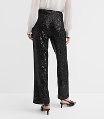 Sequin Straight Pants carousel Product Image 3