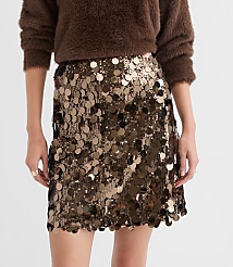 Sequin Mini Skirt carousel Product Image 2