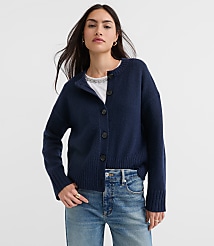 Ribtrim Cardigan carousel Product Image 1