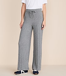 Lou & Grey Cable Sweater Wide Leg Pants carousel Product Image 2